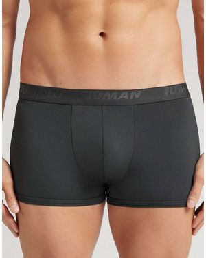 Intimissimi Microfibre Boxers With Logo - Black