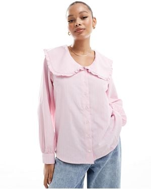 ASOS – oversize-hemdbluse - Pink