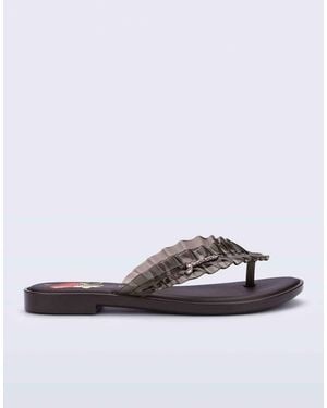 Melissa Flip Flop Slim X Ganni - White