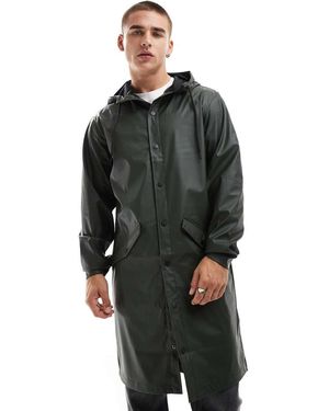 Jack & Jones Rubberized Raincoat - Black