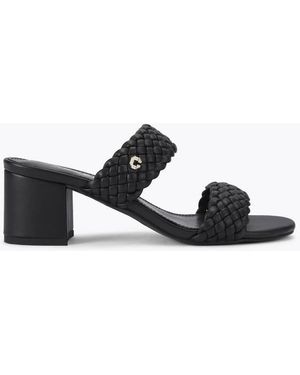 Carvela Kurt Geiger Twisted Heeled Sandals - Black
