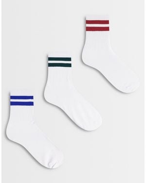 Jack & Jones Tennis Socks - White