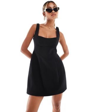 NA-KD Volume Mini Dress - Black
