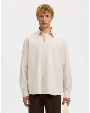 SELECTED Long Sleeved Shirt - White