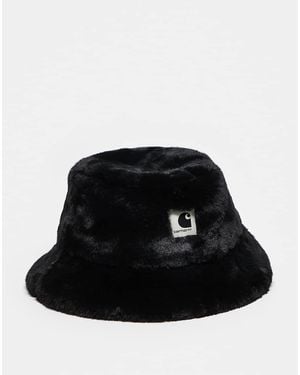 Carhartt Sombrero De Pescador De Piel Sintética Olney De - Negro