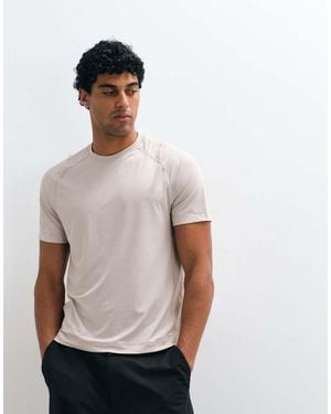 Abercrombie & Fitch Ypb Slim Fit Workout T-shirt - Grey