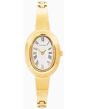 Sekonda Bellamy 23Mm Oval Analogue Watch - Metallic