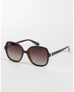 Polaroid Sunglasses Polaroid – sonnenbrille – eckige oversized-sonnenbrille - Natur