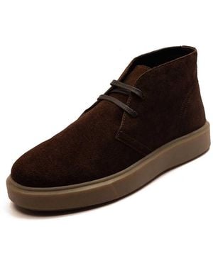 OFF THE HOOK 'Jethro' Suede Leather Casual Lace-Up Chukka Boots - Brown