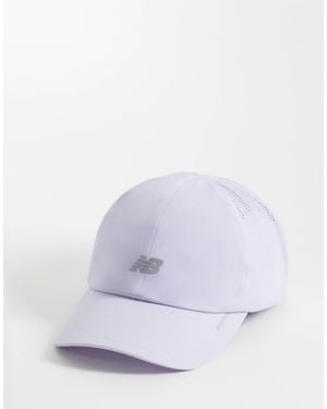 New Balance Fast days - casquette 6 panneaux - lilas - Blanc
