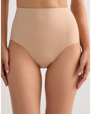 Intimissimi Raw-Cut Microfibre Briefs - Brown