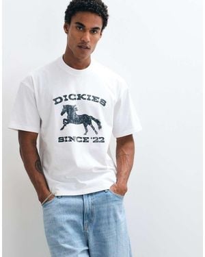 Dickies Horse Short Sleeve Graphic T-Shirt - White