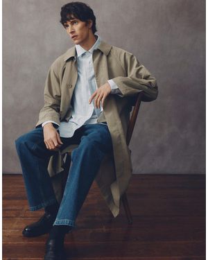 ASOS COLLECTIVE Unlined Carcoat - Blue