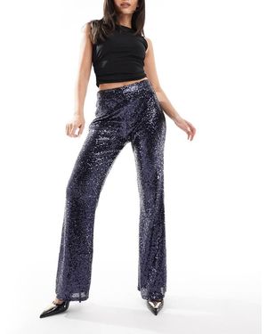 Collective The Label Wide-Leg Trousers - Blue