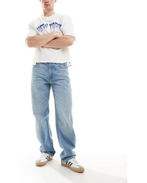Calvin Klein 90s Icon Straight Jeans - Blue