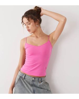 Weekday Demi Tank Top - Pink