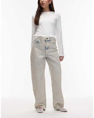 ARMANI EXCHANGE Vaqueros Claro De Pernera Barrel De - Gris