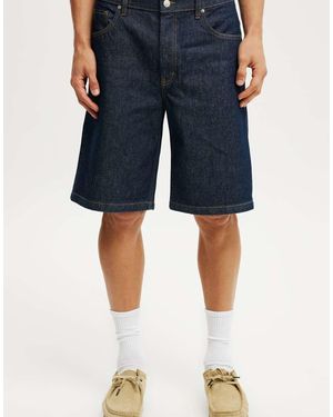 Cotton On baggy Denim Shorts - Blue