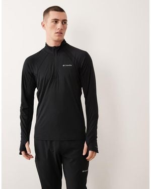 Columbia Stealth Spring Half Zip Top - Black