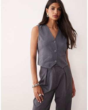 Jdy Smart Waistcoat - Gray