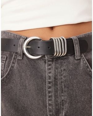 ASOS Waist And Hip Belt - Gray