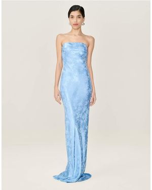 OMNES Amdra Jacquard Dress - Blue