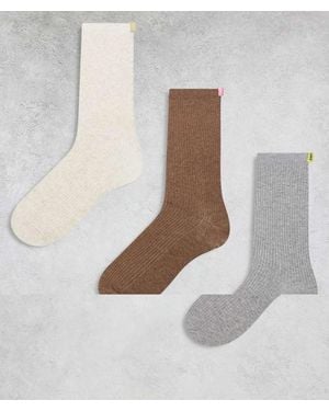 JJXX 3 Pack Socks - White