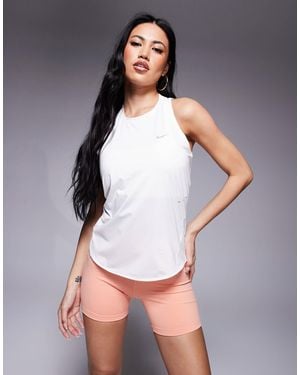 Nike Nike Swift Running Tank Top - White