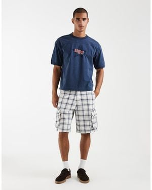 Hollister baggy Cargo Shorts - Blue