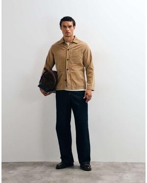 Polo Ralph Lauren Icon Logo Sport Corduroy Shacket - Natural
