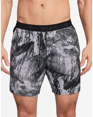 Nike Trail Printed 7 Inch Shorts - Grey