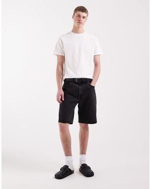 Lee Jeans Denim Jorts - White
