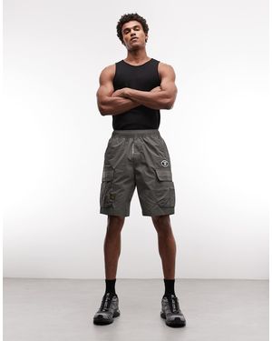 Aape By A Bathing Ape Aape by a bathing ape - short cargo - foncé - Gris