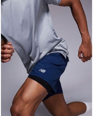New Balance – sport – shorts - Blau