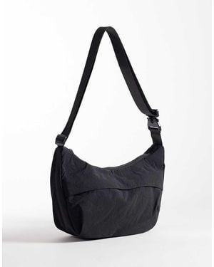 ASOS Nylon Crossbody Bag - Black
