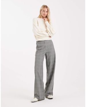 ASOS Asos Design Tall Tailored Relaxed Straight Leg Pants - White