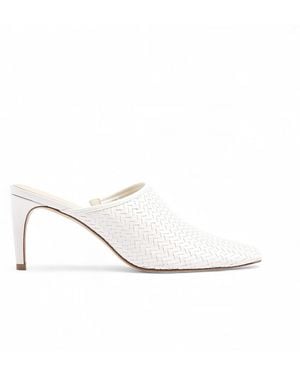 NA-KD – gewebte mules - Weiß