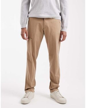 Jack & Jones Front Pleat Tapered Loose Chinos - Blue
