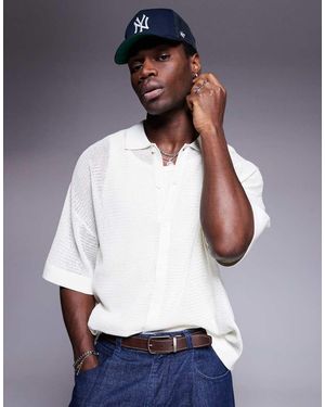 ADPT Crochet Shirt - White