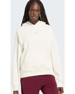 adidas Originals Hoodie Met Klein Logo - Wit