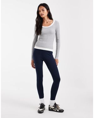 ASOS Interlock leggings - Blue
