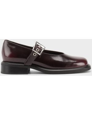 Vagabond Shoemakers Shoemakers Shoemakers Ellis Leather Mary Jane Shoes - White