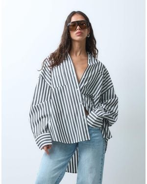 ASOS Xl Oversized Shirt - Blue