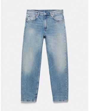 Pull&Bear Jeans Met Rechte Pijpen - Blauw