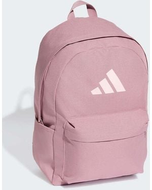 adidas Originals Classic 3 Bar Logo Backpack - Pink