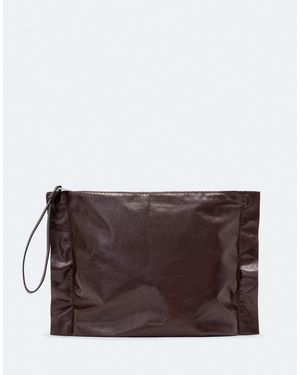 AllSaints Lutece lederbeutel - Lila