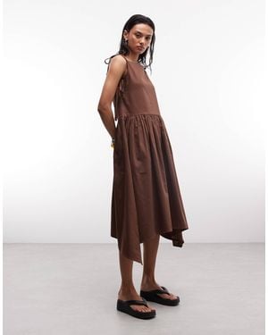 Collusion – maxikleid - Braun