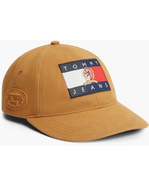 Tommy Hilfiger Archive-basecap aus gebürstetem twill - Pink