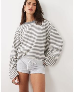 Cotton On Micro Fleece Sweatshort - Grey