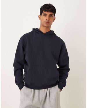 ASOS Essentials Relaxed Fit Hoodie - Blue